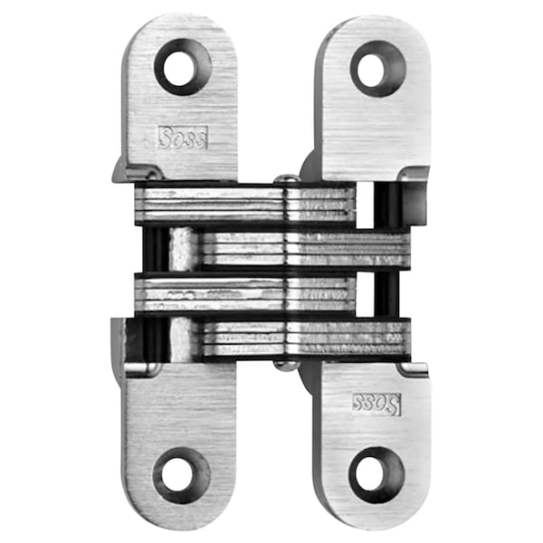 Soss Door Invisible Hinge, 1-3/8 in-1-3/4 in Door Thickness, US15 216US15 - main